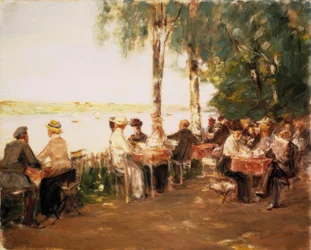 Ristorante sul giardino vicino all