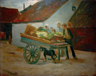 Carretto di verdure – Carretto trainato da cani