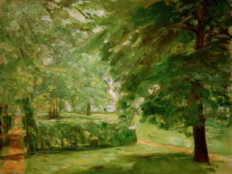 Giardini di siepi a Wannsee verso est
