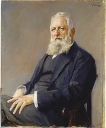 Ritratto di Franz Adickes, sindaco di Francoforte