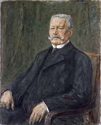 Ritratto del presidente Paul von Hindenburg