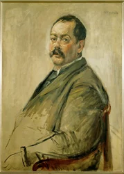 Ritratto del pittore Lovis Corinth (dipinto su tela)