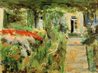 Giardino anteriore verso est