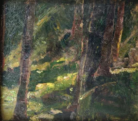 Paesaggio (olio su tela)