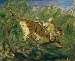 La tigre nella giungla
