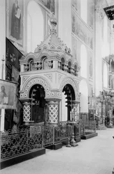 Tomba di Minin nella Cattedrale del Salvatore nel Cremlino di Nizhny Novgorod, Russia, 1896
