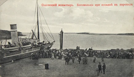 Pellegrini, Monastero di Solovetsky, Russia, 1904