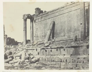 Baalbeck (Eliopoli), Tempio di Giove, facciata orientale; Siria