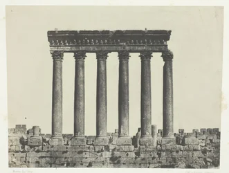 Baalbeck Heliopolis, Colonnato del Tempio del Sole, Siria