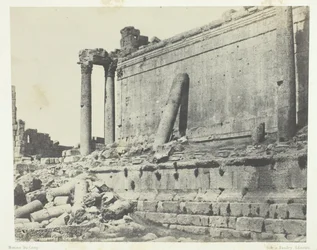 Baalbeck Heliopolis, Tempio di Giove, Facciata Orientale, Siria