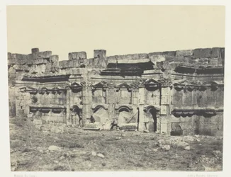 Baalbeck, Interno del recinto dei Templi del Sole e di Giove; Siria