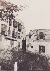 Il Cairo, casa e giardino nel quartiere francese, con Gustave Flaubert, 1850