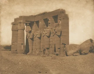 Colossi del Ramesseum, 1850