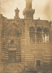 Entrata della tomba del sultano Bezkouk, al Cairo, dicembre 1849-gennaio 1850