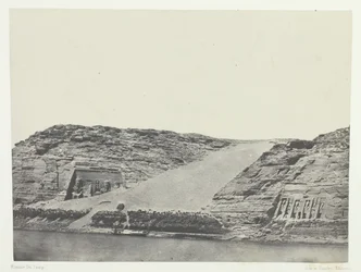 Ibsamboul, Les Deux Spéos, Nubia, 1849-51, stampato 1852