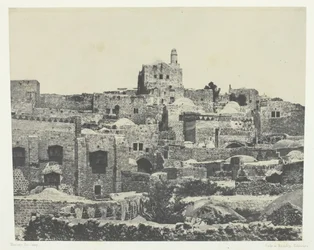 Gerusalemme, Quartiere Occidentale, Palestina, 1849-51, stampato 1852