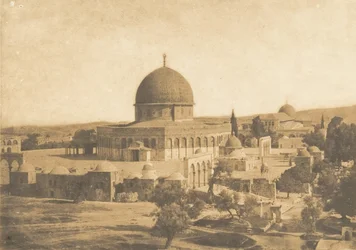 La Moschea di Omar, a Gerusalemme, agosto 1850