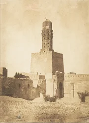 Minareto orientale della Moschea del Califfo Hakem, al Cairo, 27 dicembre 1849