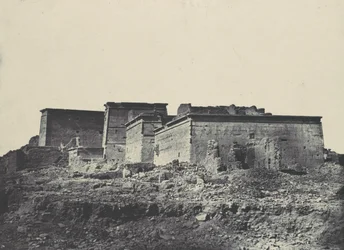 Nubia. Grande Tempio di Iside, a Philae. Vista generale presa da nord