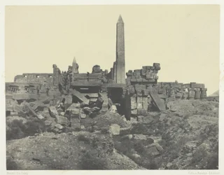 Palazzo di Karnak, Santuario di Granito e Sala Ipostila; Tebe