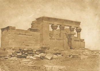 Pronao del Tempio di Déboude Parembole, 10 aprile 1850