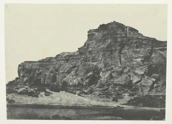 Seconda Cataratta, Dgebel-Aboucir, Nubia, 1849-51, stampato 1852