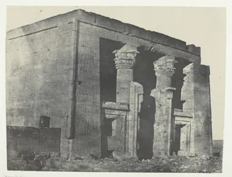 Tempio di Dakkeh, Naos, Nubia, 1849-51, stampato 1852
