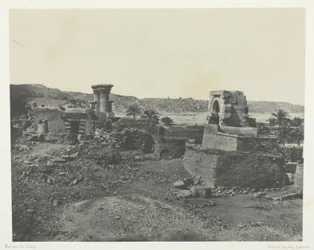 Villaggio e tempio sull
