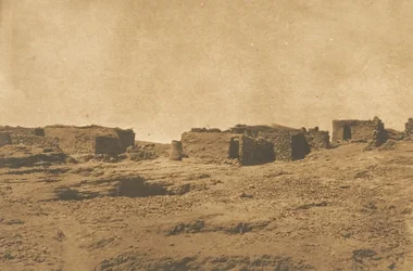 Veduta del villaggio di Abou-hor Tropico del Cancro, aprile 1850
