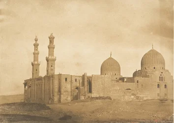 Veduta generale della Moschea e della Tomba del Sultano Bezkouk, El-Melek..., dicembre 1849-gennaio 1850