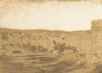 Vue prise au Nord-Ouest de Jérusalem