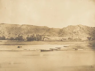 Vista presa a sud-est di Philae - Cherk-el-Hesseh, 1849-50
