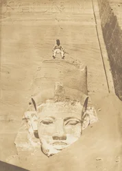Colosso più occidentale del Tempio di Re, Abu Simbel, 1850