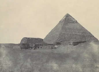 Egitto Medio. Piramide di Chefren