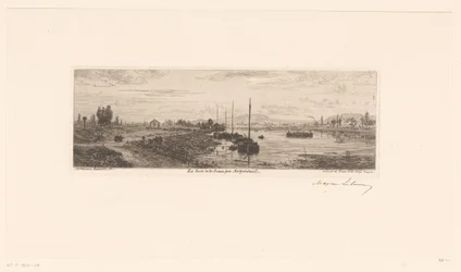Veduta della Senna vicino ad Argenteuil