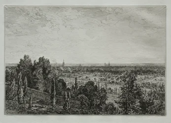 Bordeaux, vista dalla costa di Cénon