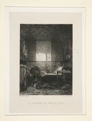 La camera di Victor Hugo, tav. 11 dalla suite Chez Victor Hugo