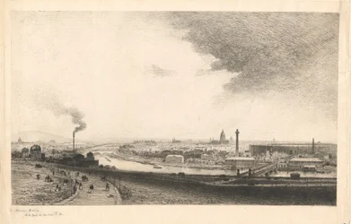 Parigi nel 1867: veduta dal Trocadéro