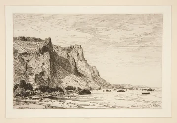 Spiaggia delle mucche nere a Villiers (Calvados)