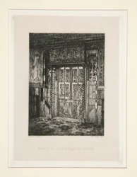 Porta della Galleria di Quercia, tav. 8 dalla suite Chez Victor Hugo