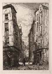 Rue des Marmousets (Vecchia Parigi)