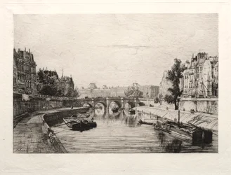 Vista dal Pont St. Michel