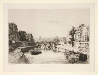 Vista presa dal Pont St. Michel