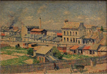 La rue Damrémont a Montmartre