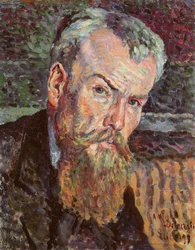 Ritratto di Henri Edmond Cross (1856-1910) 1898 (dettaglio)