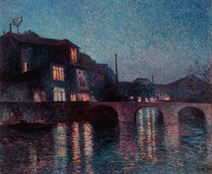 Il fiume Sambre a Charleroi