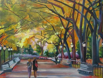 Passeggiata autunnale nel parco