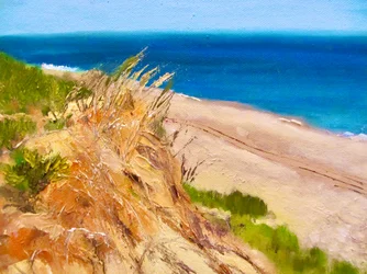 Tranquilla vista sul mare