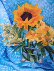 Bouquet di girasoli soleggiati