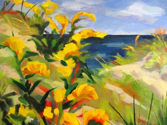 Fiori delle dune gialle